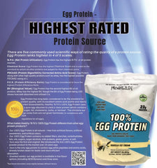 Healthy 'N Fit egg protein chocolate shaker ready for on-the-go nutrition.