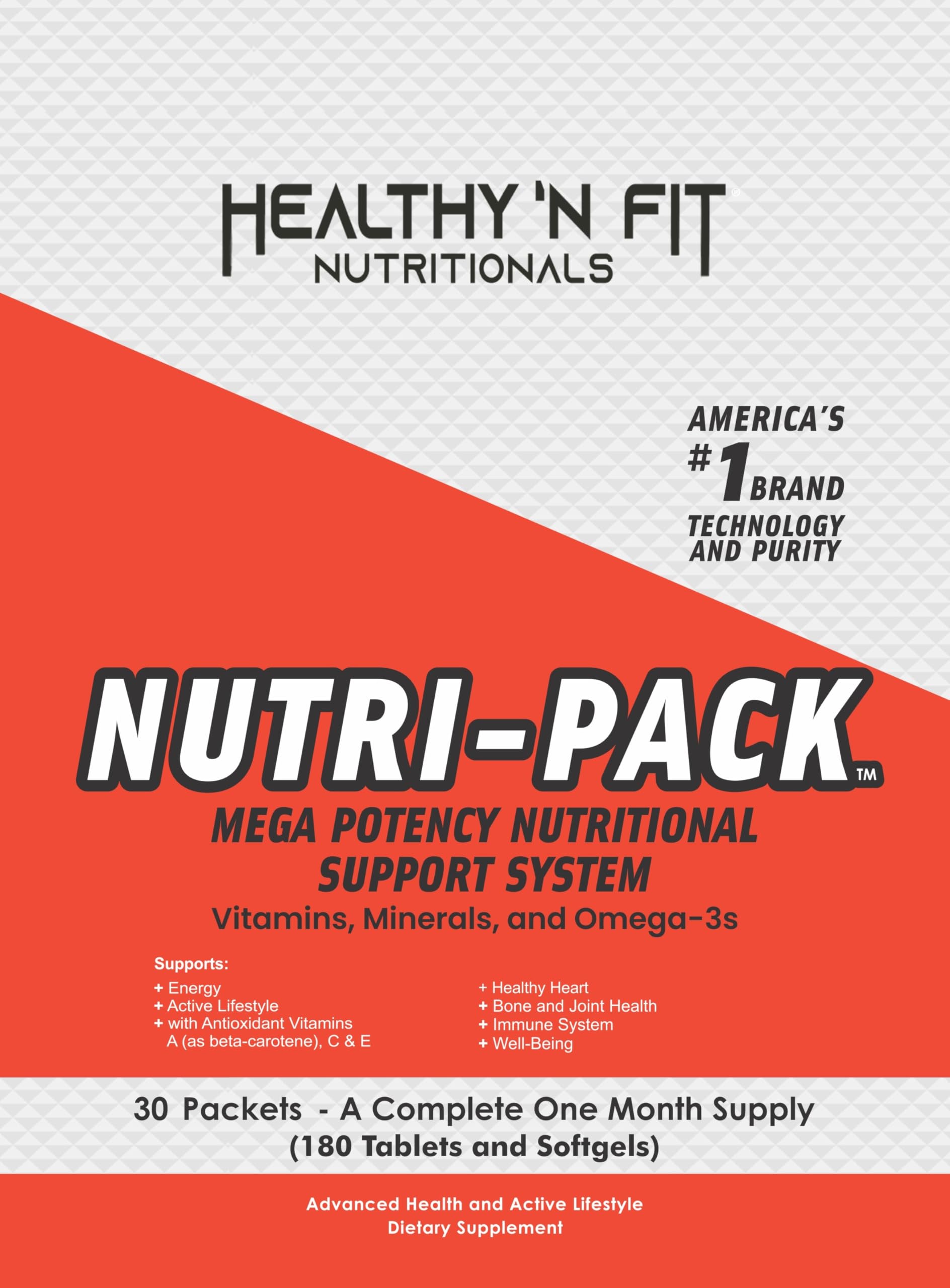 Healthy 'N Fit Nutri Pack includes amino acids and minerals for an active life.