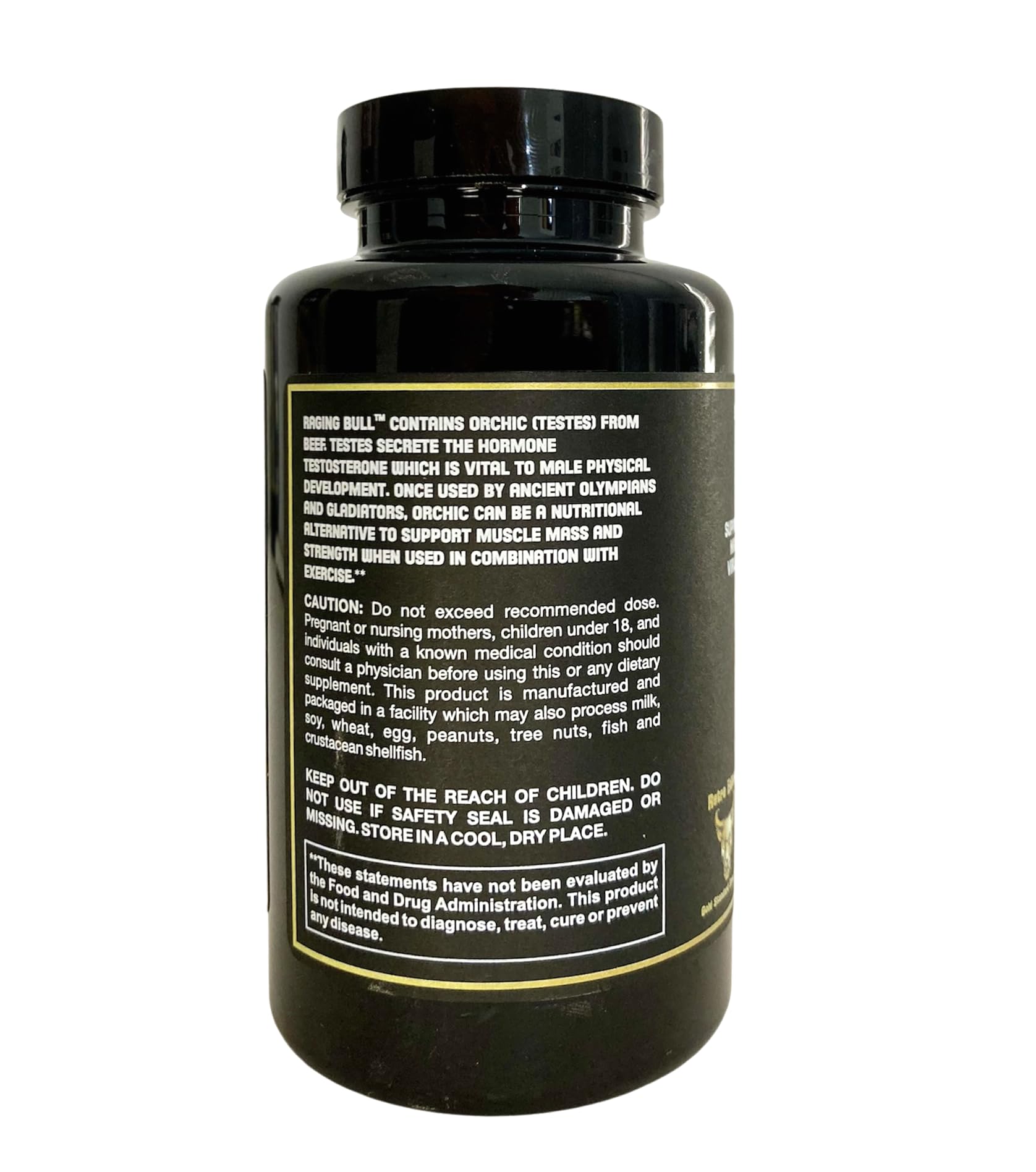 Healthy 'N Fit Raging Bull Mega Orchic sourced from USA and Argentina