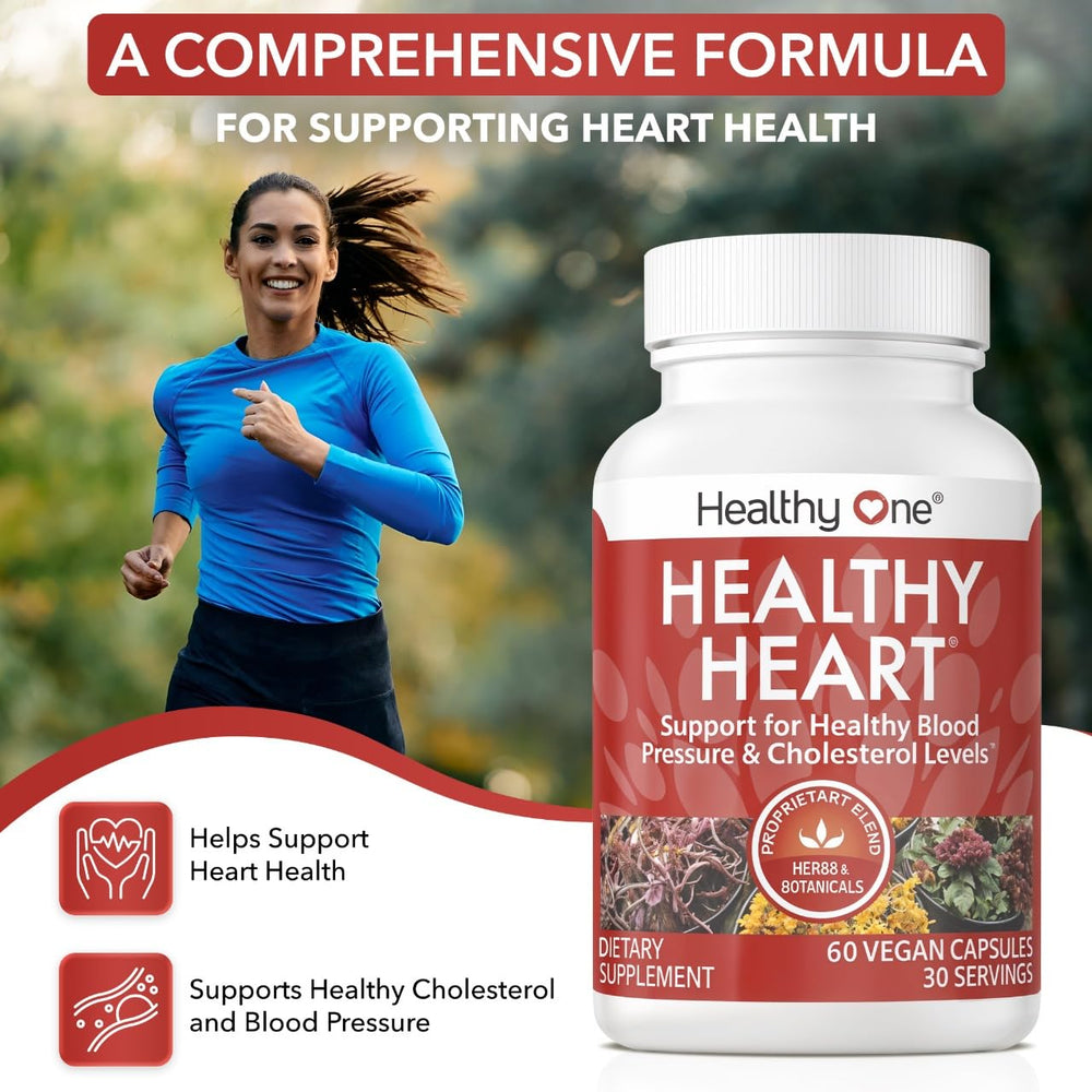 Healthy One Garlic visual suggests a flavor-forward ingredient for heart-friendly routines.