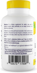 Healthy Origins L-Theanine capsules neatly arranged for calm focus.