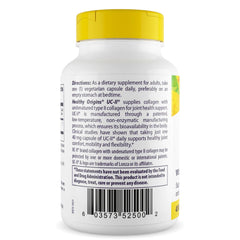 Close-up of Healthy Origins UC-II capsules for convenient daily joint support.