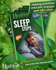 Vital Volumes Sleep Steps Tips Card included with package