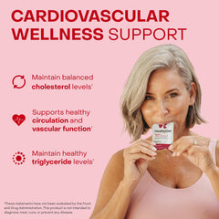 HealthyCell Heart & Vascular Health strawberry gel pack close-up for easy daily use.