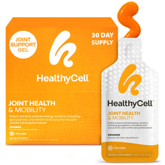 HealthyCell joint health gel-pack for portable daily mobility support on the go.