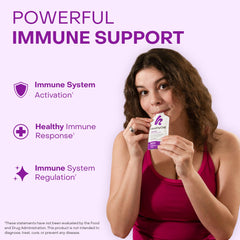 HealthyCell MicroGel berry flavor closeup showing tasty, fast-absorbing nutrients.