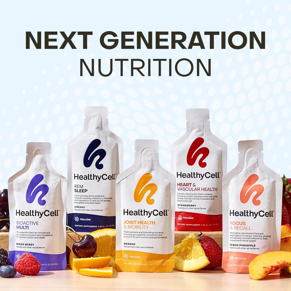 HealthyCell refrigerated storage guidance preserves taste and freshness.