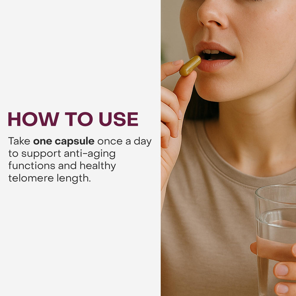 Healthycell Telomere Length Supplement zinc capsule linked to DNA repair support