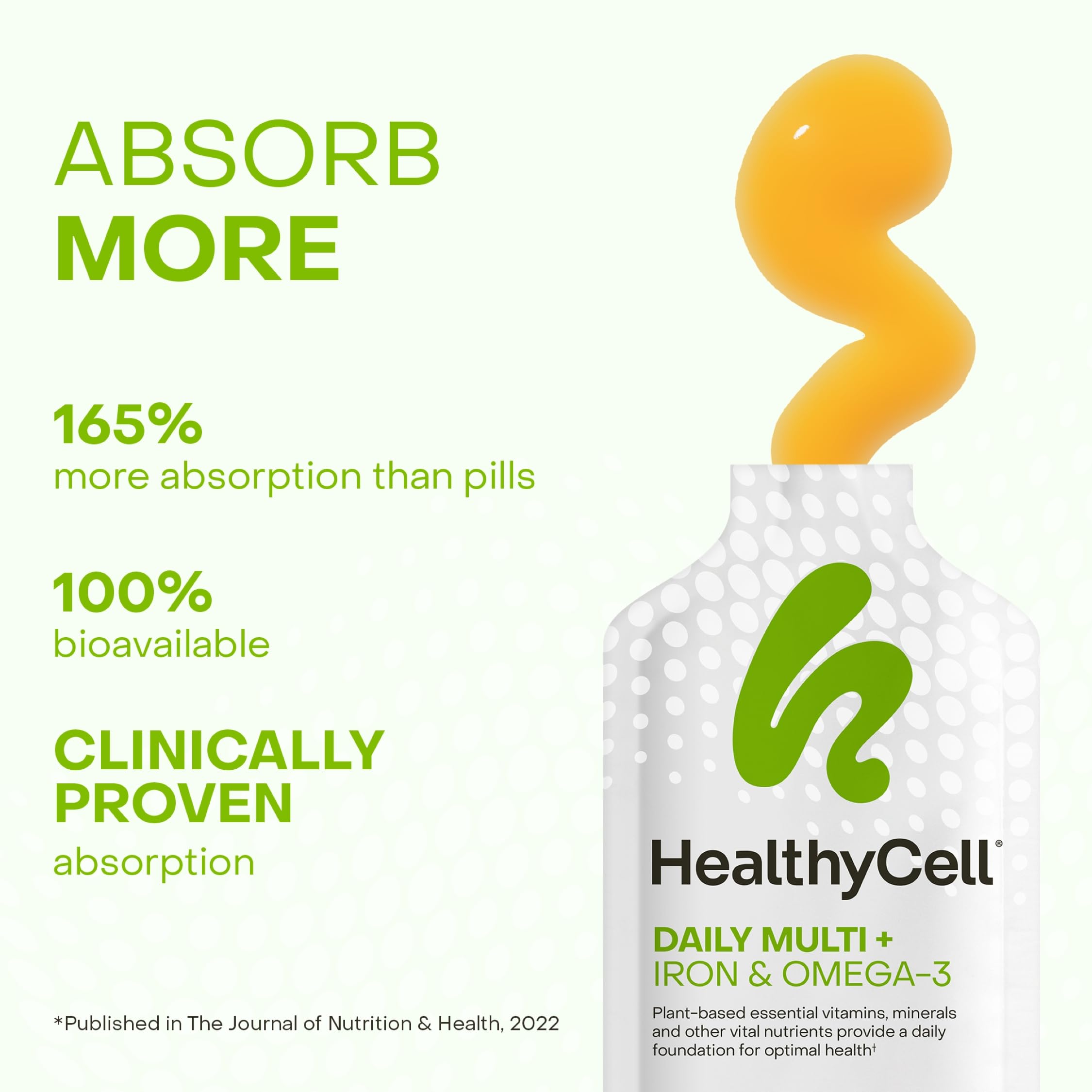 HealthyCell twentyfive-nutrients icon highlighting vitamins and minerals.