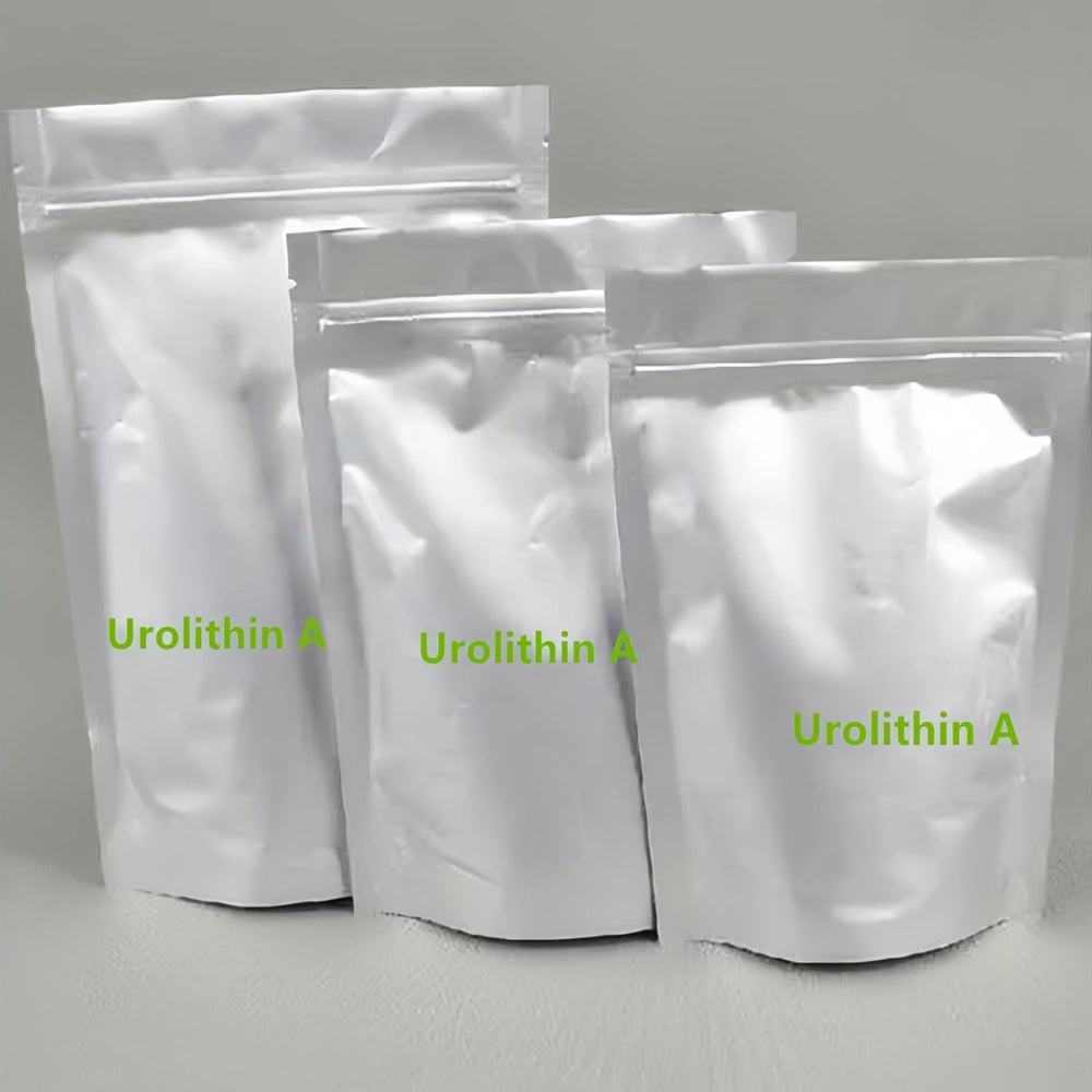 HealthyFinds Urolithin A powder with lab test label for trusted quality