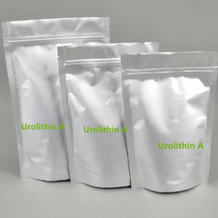 HealthyFinds Urolithin A powder with lab test label for trusted quality