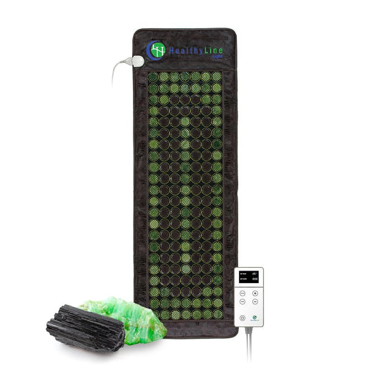 HealthyLine far infrared pad back area for targeted warmth and comfort.