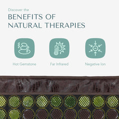 HealthyLine far infrared pad neck-shoulder focus with soothing heat.
