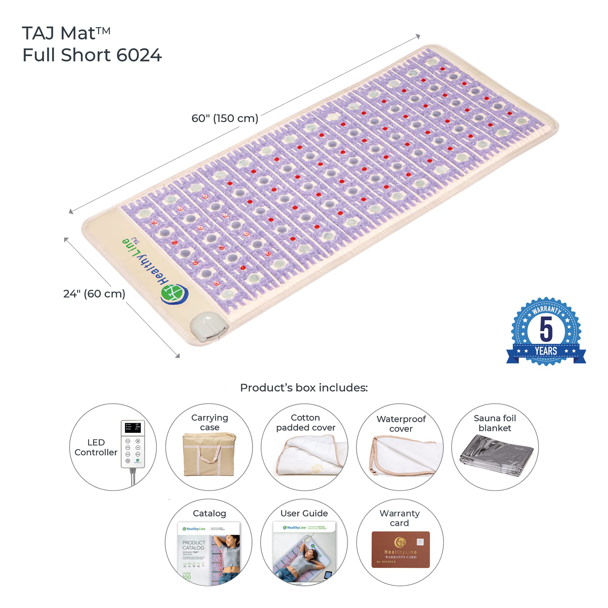 HealthyLine REMF manual and accessories included