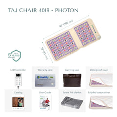 HealthyLine TAJ 40x18 inch size for wide coverage and flexibility.