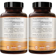 HealthyWayRx CoQ10 open cap reveals capsules inside.