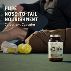 Heart & Soil eco-friendly packaging symbol on bottle