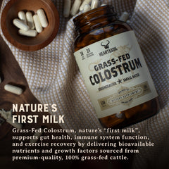 Heart & Soil capsules after workout scene for recovery support