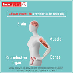 Hearts Bio HeartsCare cholesterol strips close-up with individual packaging for clean handling.
