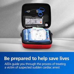 HeartStart OnSite Adult SMART Pads provide feedback during CPR prompts.