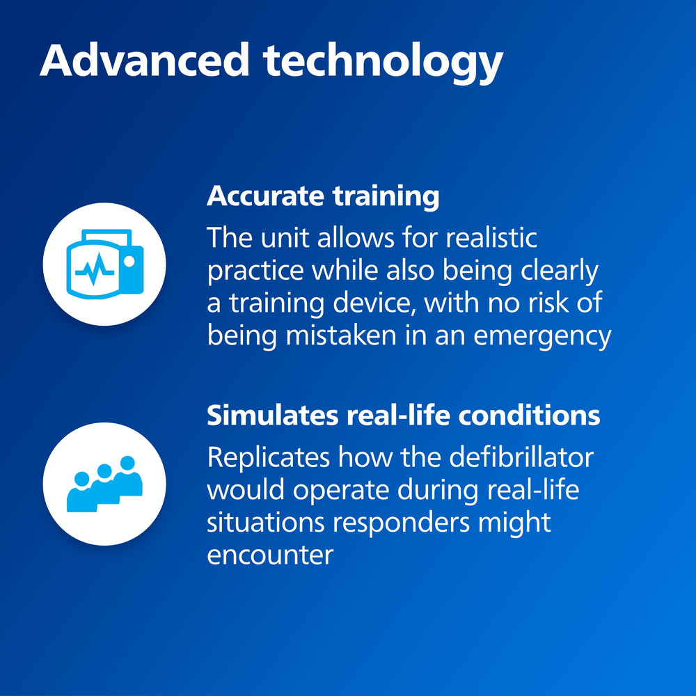 HeartStart voice prompts mirror real devices to boost familiarity.