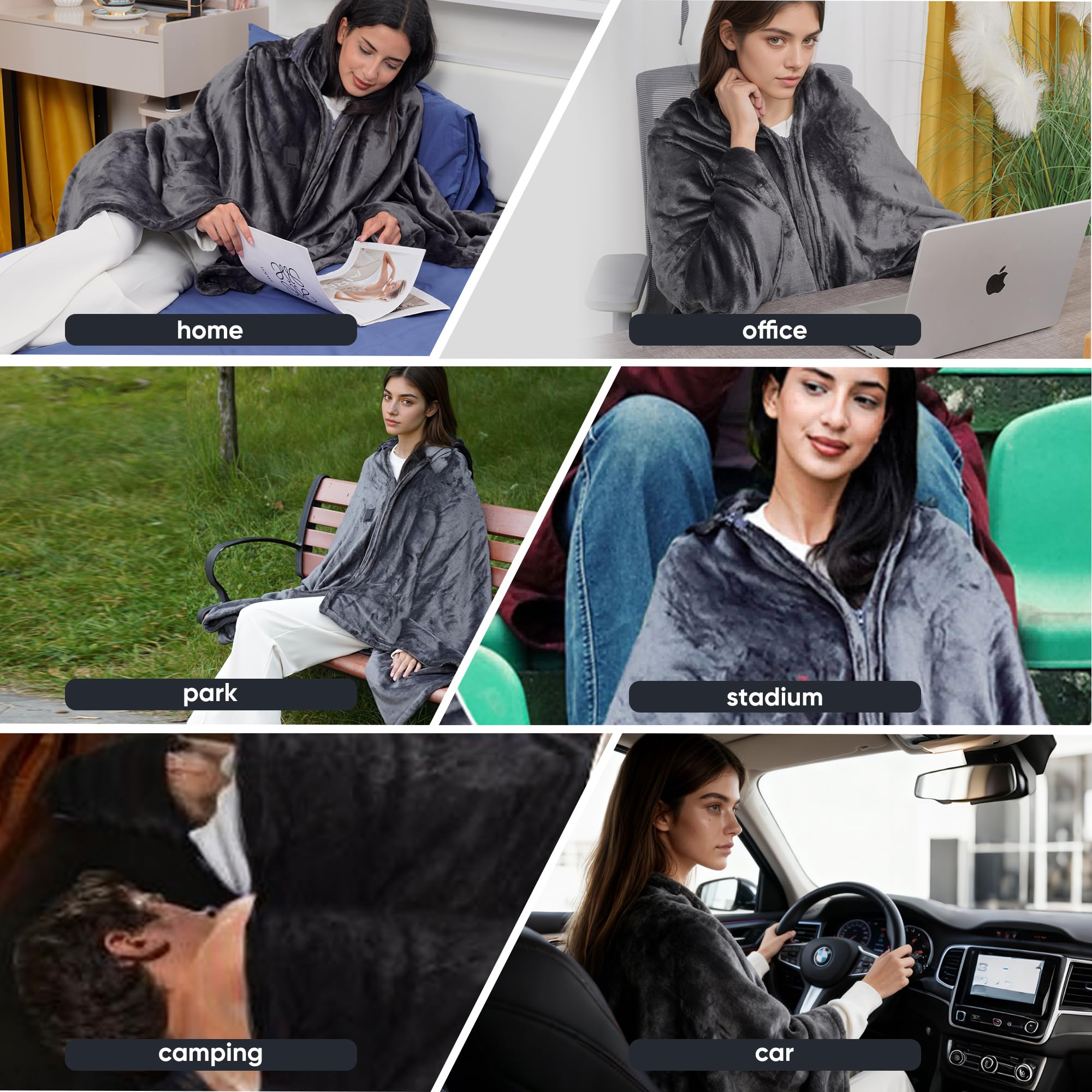 HeatNest soft, machine-washable flannel for simple care