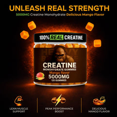Close-up of Heavy Balance gummies being poured for on-the-go energy.