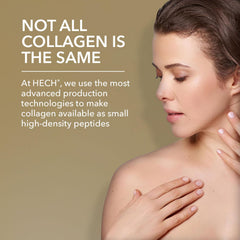 HECH Caviar Collagen Ruby Elixier ingredients close-up highlighting marine collagen and polyphenols.