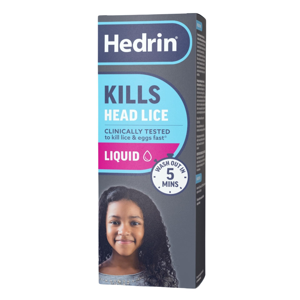 Hedrin Once Liquid Gel bottle on a clean countertop