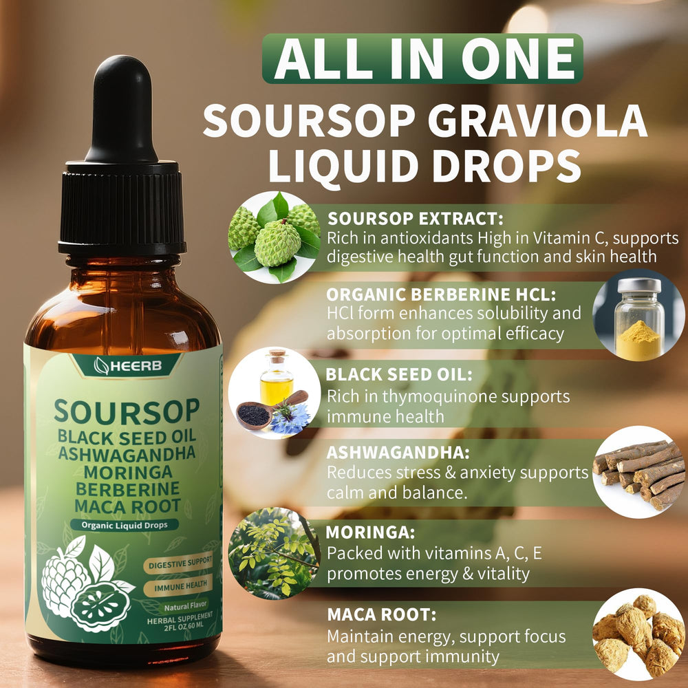 HEERB Organic Certification seal reassures vegan, non-GMO, alcohol-free quality.