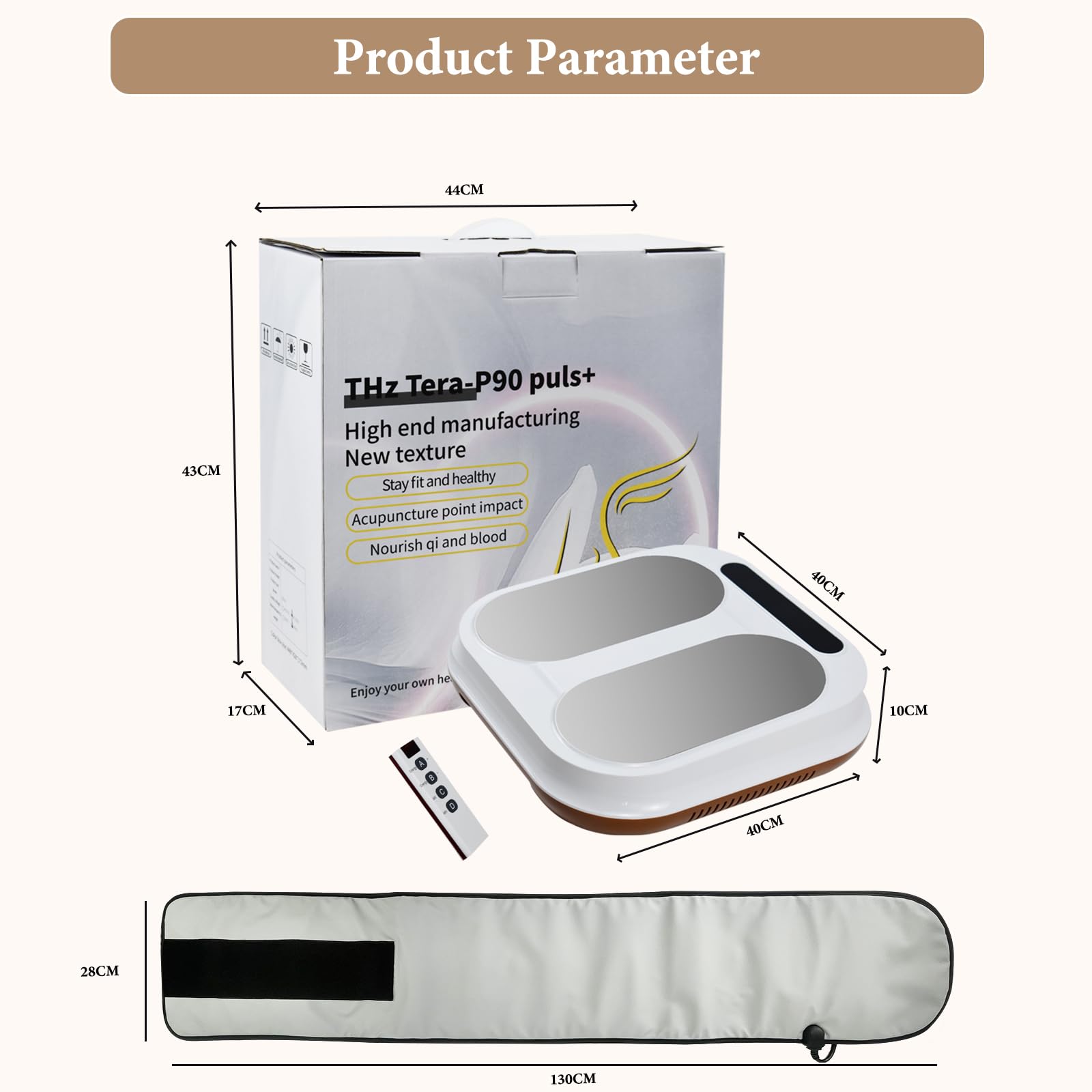 Heleyme Terahertz P90 Plus+ in-use demonstration with remote control