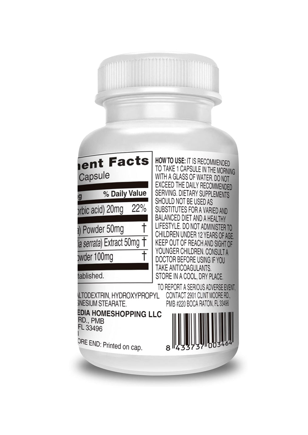 Helix Original vitamin C capsule boosts daily vitality.