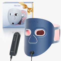 Hello Face red light mask front view for convenient at-home skincare
