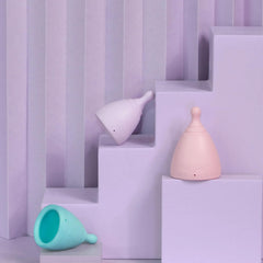 Hello Period average cervix cup small size 38 mm diameter 56 mm length.