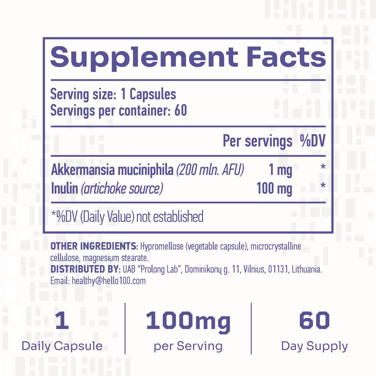HELLO100 GLP-1 capsules illustrating a portion-friendly routine and satiety support.