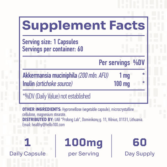 HELLO100 GLP-1 capsules illustrating a portion-friendly routine and satiety support.