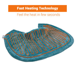 HELLOMOTO shoulder-neck area fully covered by the 25 by 20 inch pad