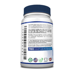 HemClear vegan capsules closeup highlighting easy swallow formula for daily use.
