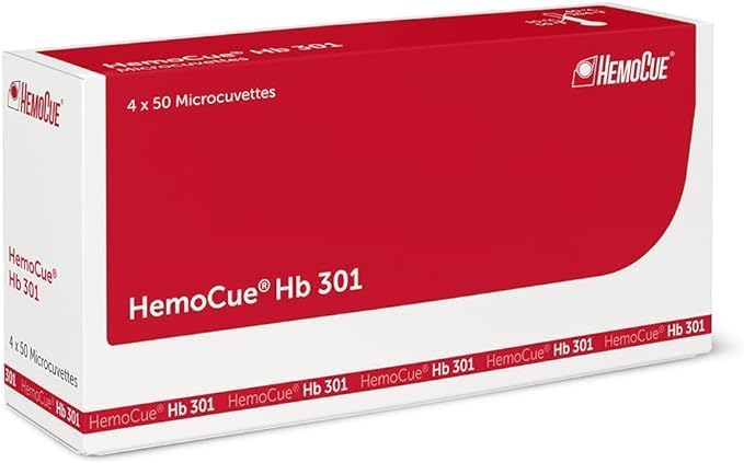 HemoCue hemoglobin microcuvettes 200 strips enable reliable clinical testing.