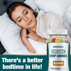 HEMOMAC hemp gummies terpene blend close-up communicates entourage effect.