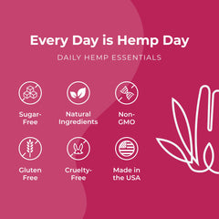 Hemp & Hand bottle in a nighttime scene suggests restful sleep support.