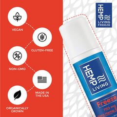 Compact 3 oz packaging designed for on-the-go therapy