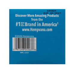 Hempvana Platinum Nerve Relief Cream USA manufacturing label indicates quality