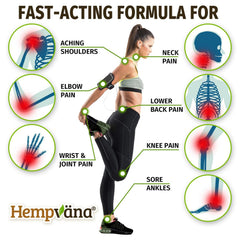 Hempvana seed extract ingredient image suggests skin hydration benefits.