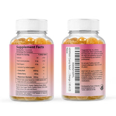 HEMPWAY magnesium nutrition panel closeup suggests essential mineral support