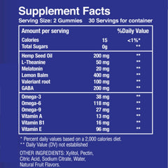 HEMPWAY ingredients panel highlights omega 3-6-9 and vitamins.