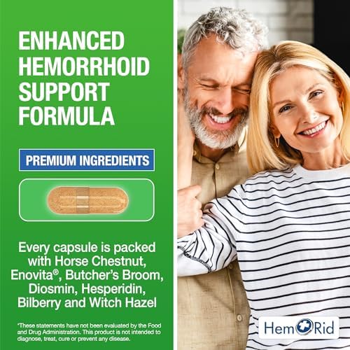 HemRid Complete System pack shows three-part hemorrhoid care.