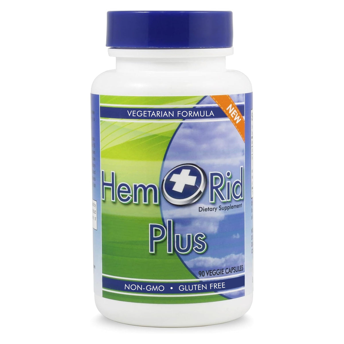 HemRid Plus bottle front showing label and potential vein comfort