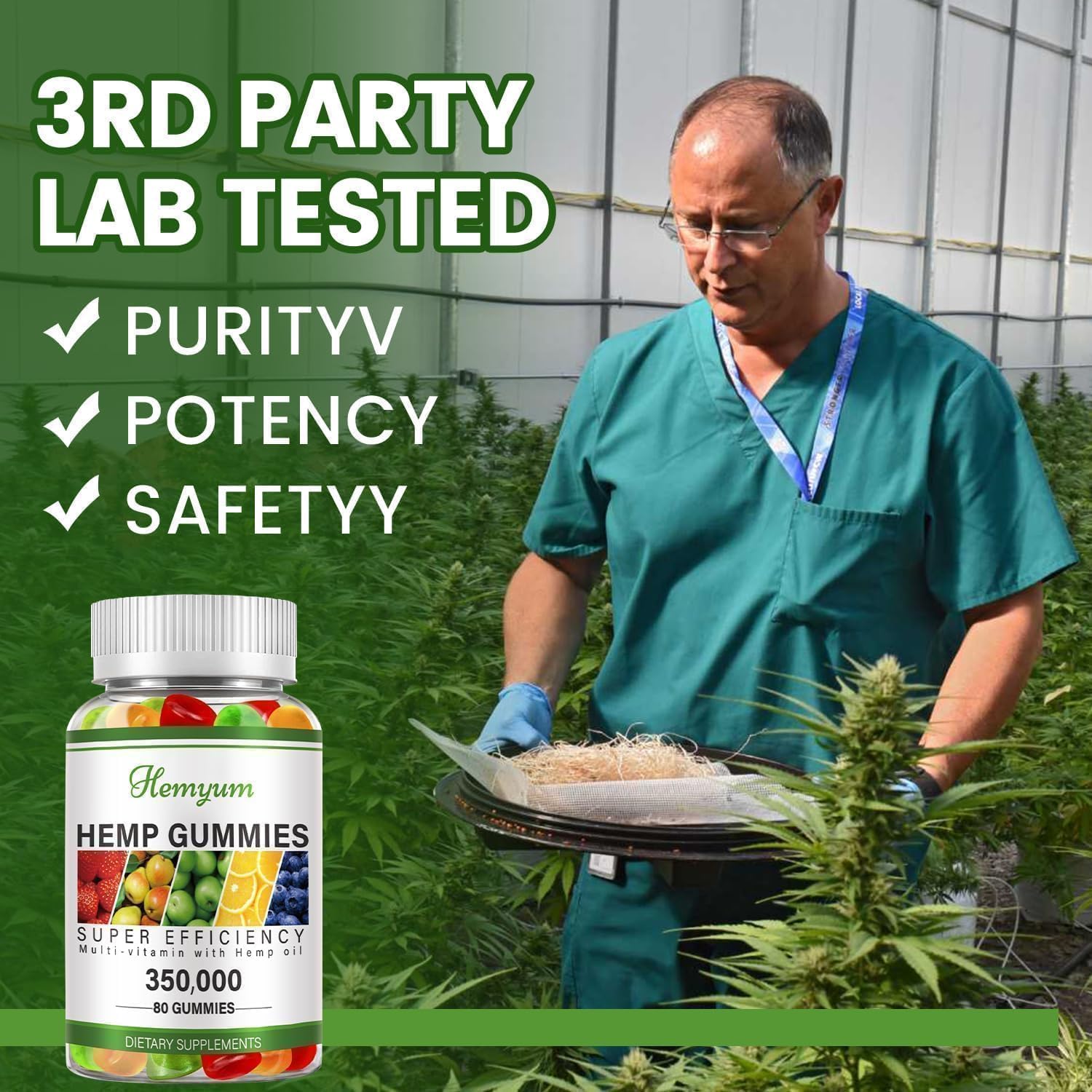 Hemyum hemp gummies third-party tested for quality.