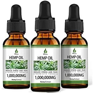Hemyum hemp oil drops 3-pack bottles for convenient daily use.